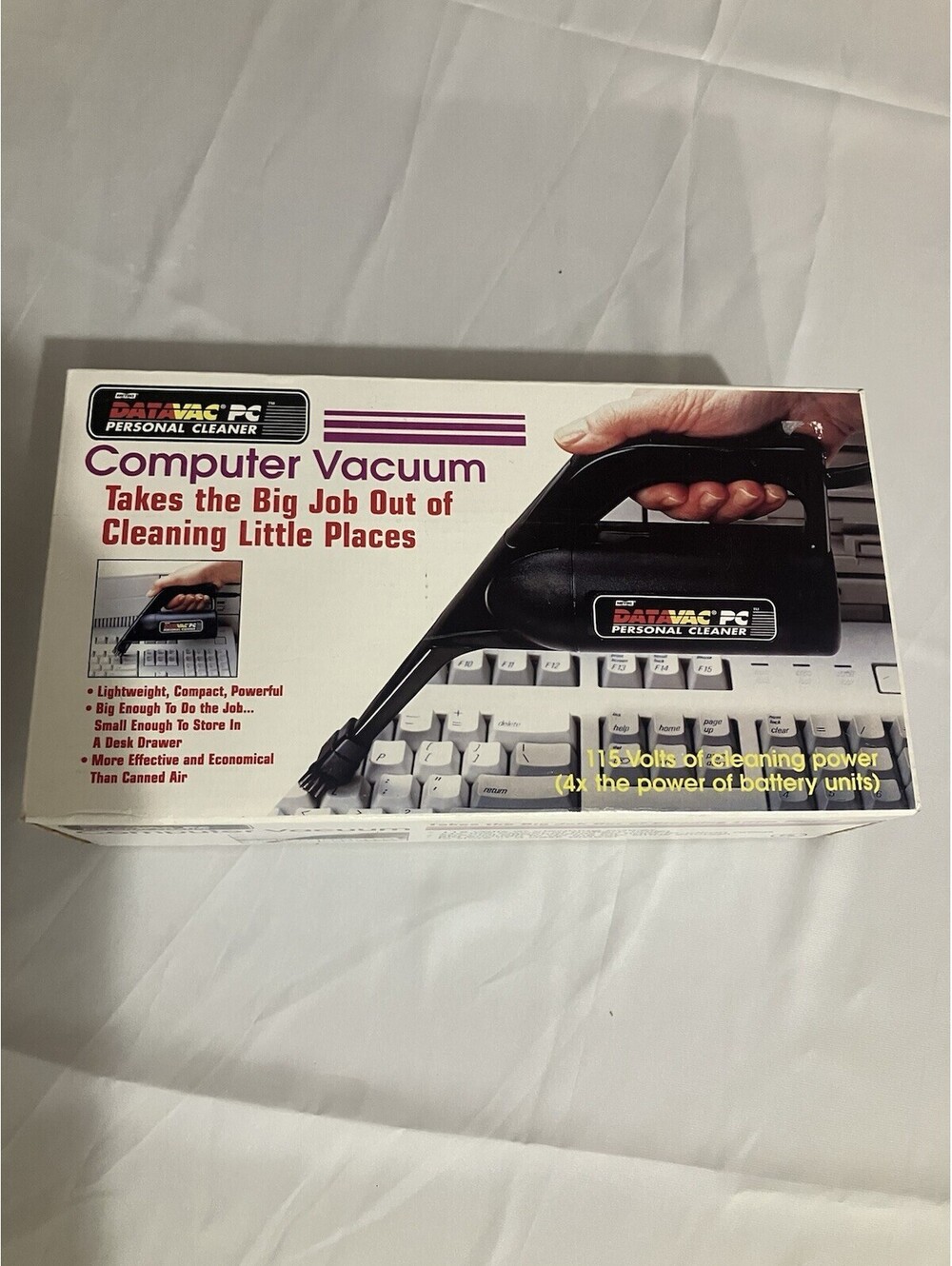 Metro DataVac PC MS-4C Mini Electric Vacuum for Computer & Electronics